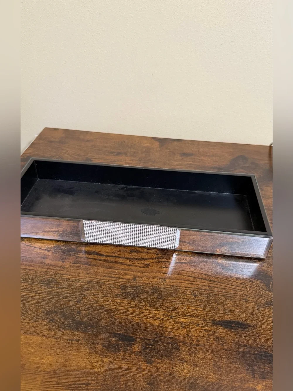 Bella Lux Vanity Tray with Mirrors and Rhinestone